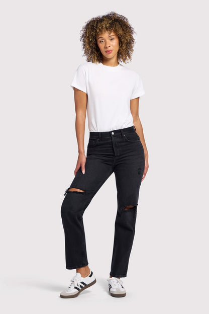 Soft Cotton Everyday T-Shirt Bodysuit | White