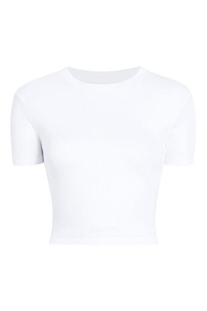 Baby Tee | White