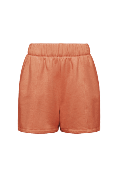 Vintage Fleece Seamed Short | Washed Clay