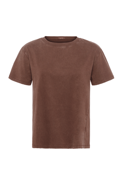 Vintage Cotton Everyday T-Shirt | Washed Coffee