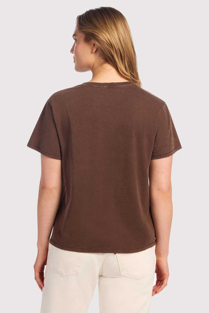 Vintage Cotton Everyday T-Shirt | Washed Coffee