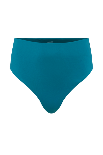 High Waist Bikini Bottom | Lagoon