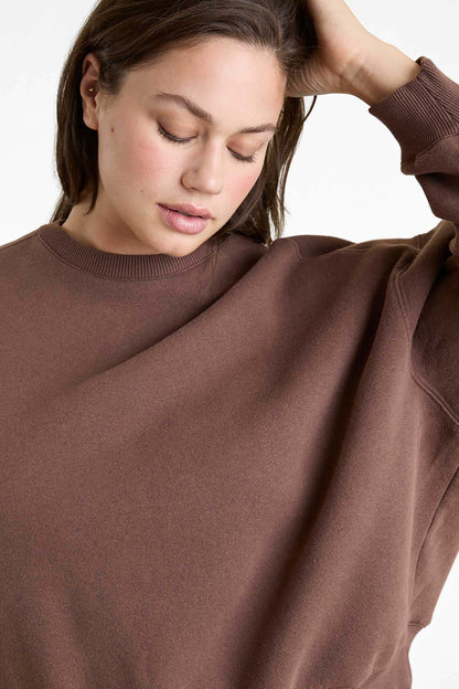 Classic Crewneck Sweatshirt | Coffee