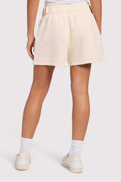 Vintage Fleece Short | Heather Bone
