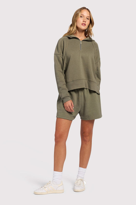 Vintage Fleece Short | Olive