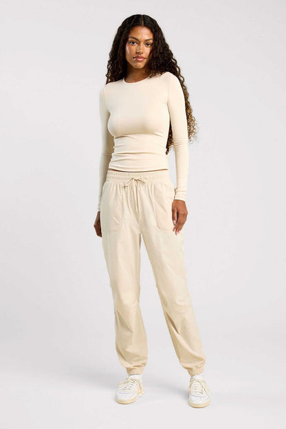Refine Jogger | Linen