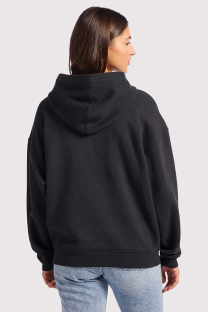 Vintage Fleece Hoodie | Black