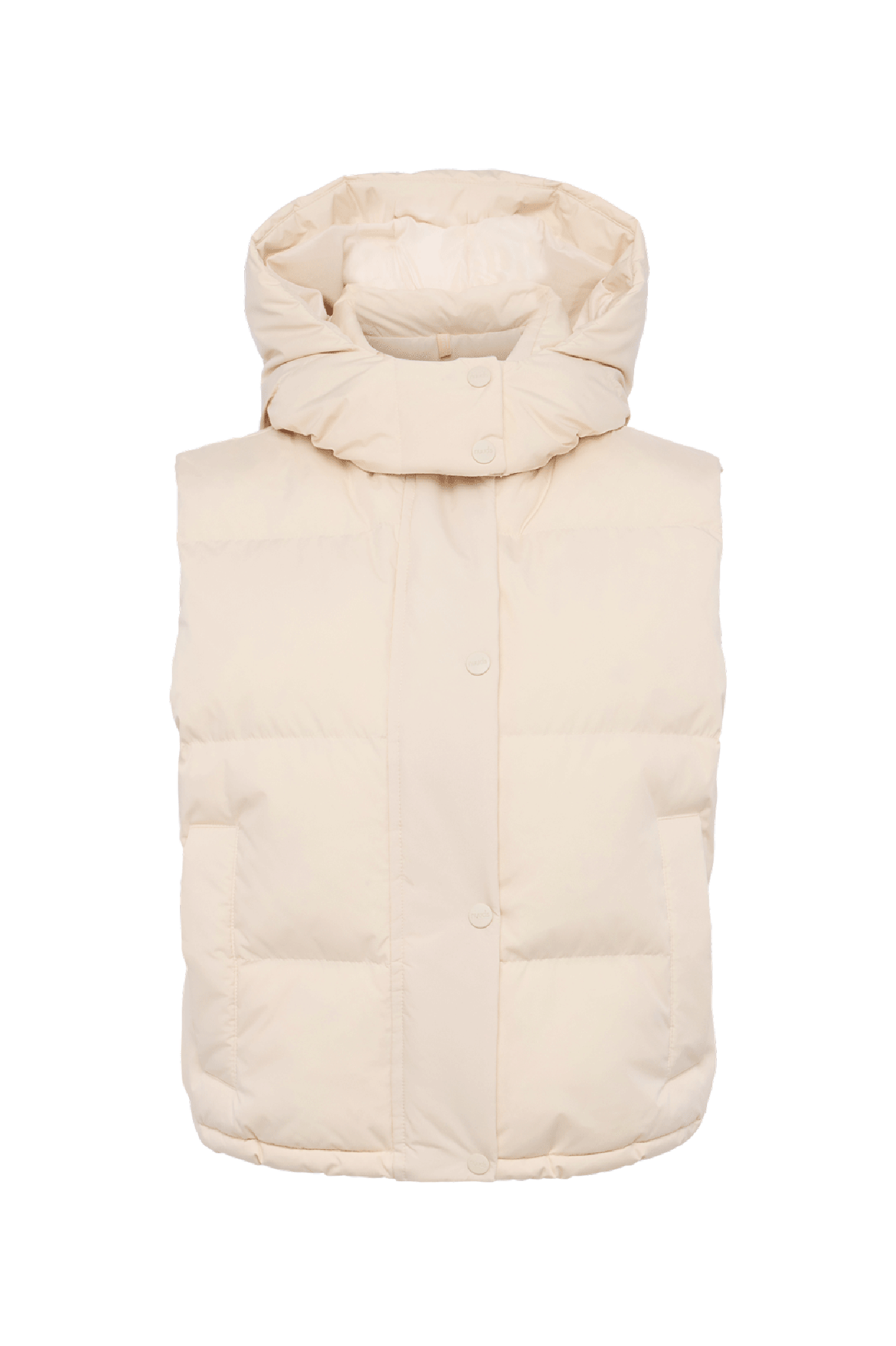 Peak Puffer Vest | Bone