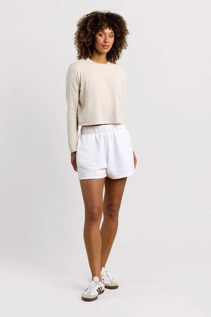 Tempo Tee | Heather Bone