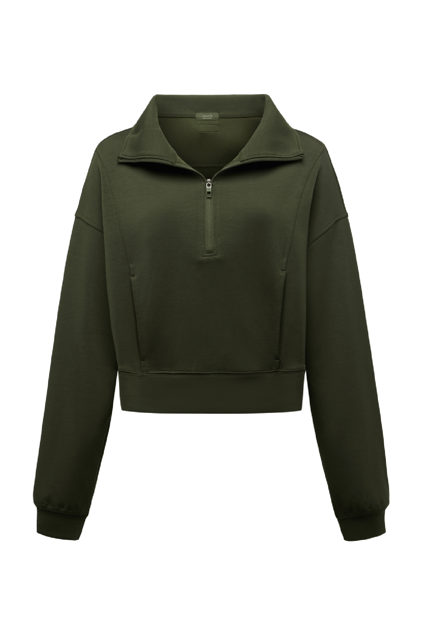 Soft Motion Quarter-Zip | Darkest Olive