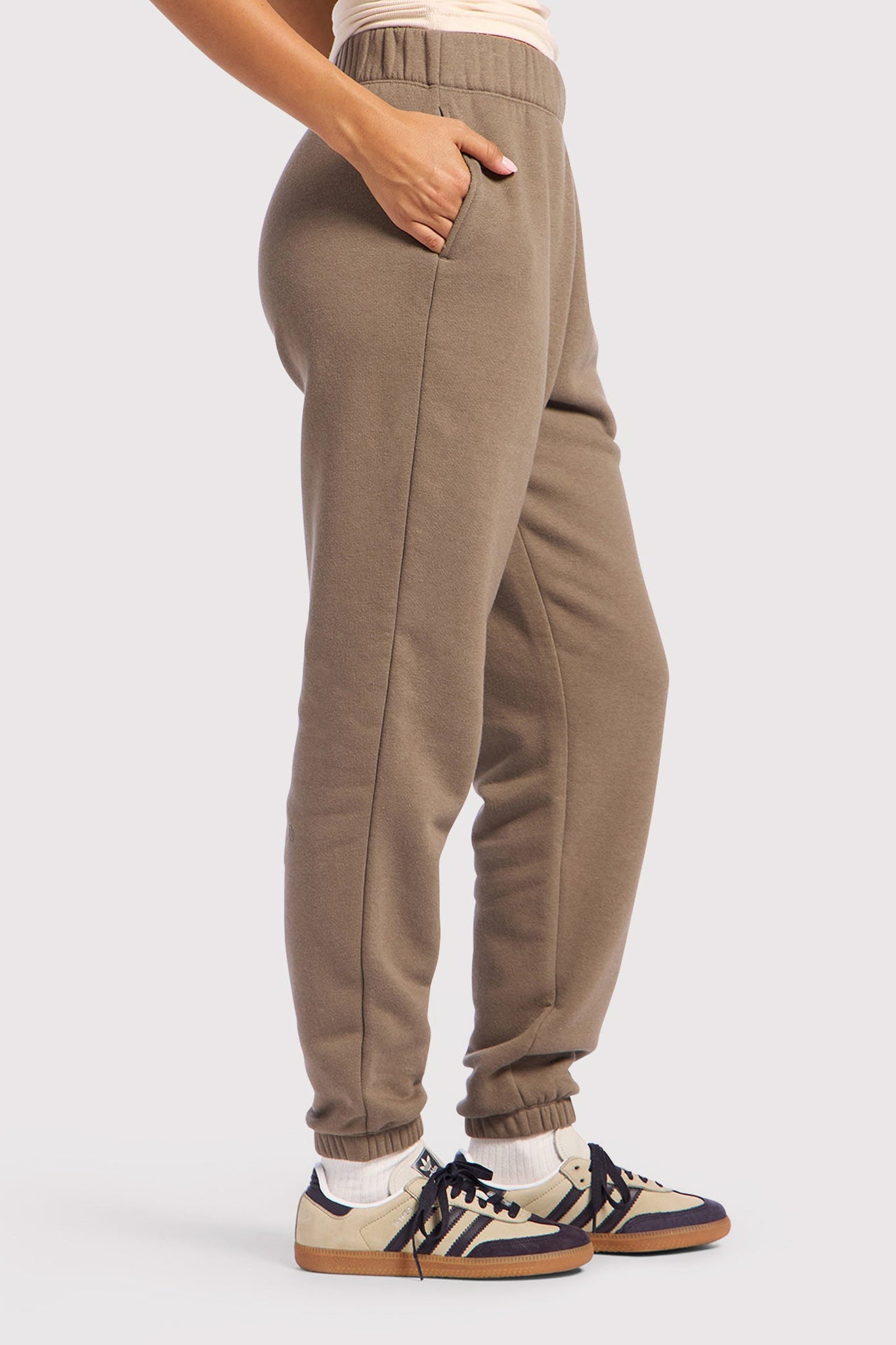 Vintage Fleece Jogger | Mocha