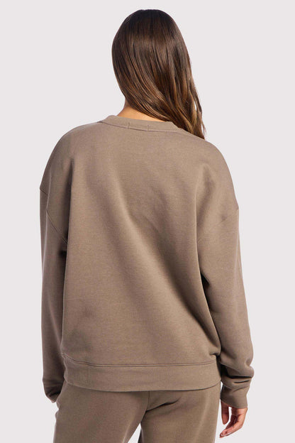 Vintage Fleece Crewneck | Mocha