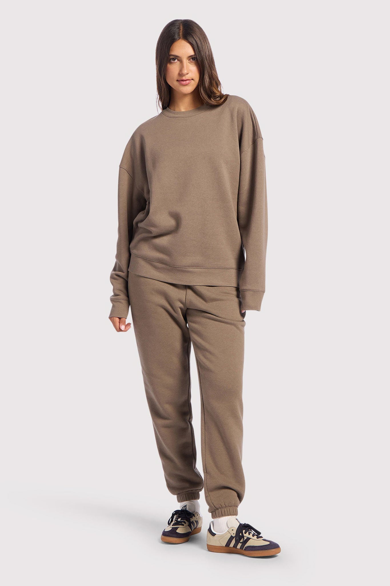 Vintage Fleece Crewneck | Mocha