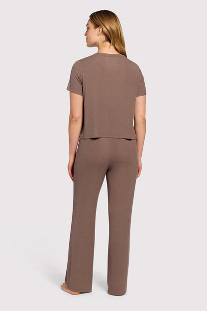 Ribbed Pajama Set | Mocha