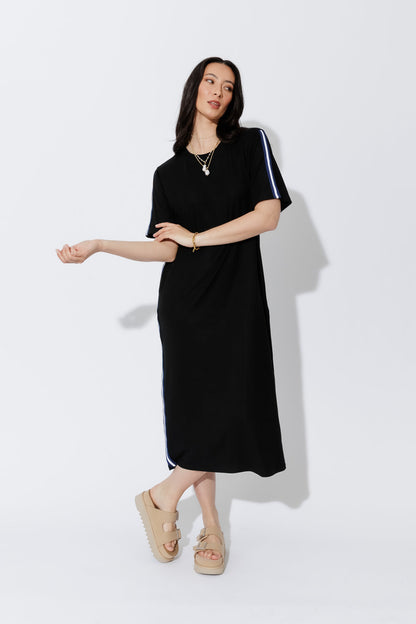 Black Tencel Sport Dress