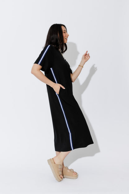Black Tencel Sport Dress