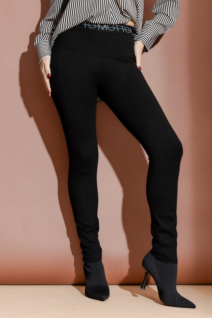 Black Ponte Sport Miracle Pant