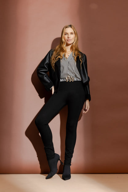 Black Ponte Sport Miracle Pant