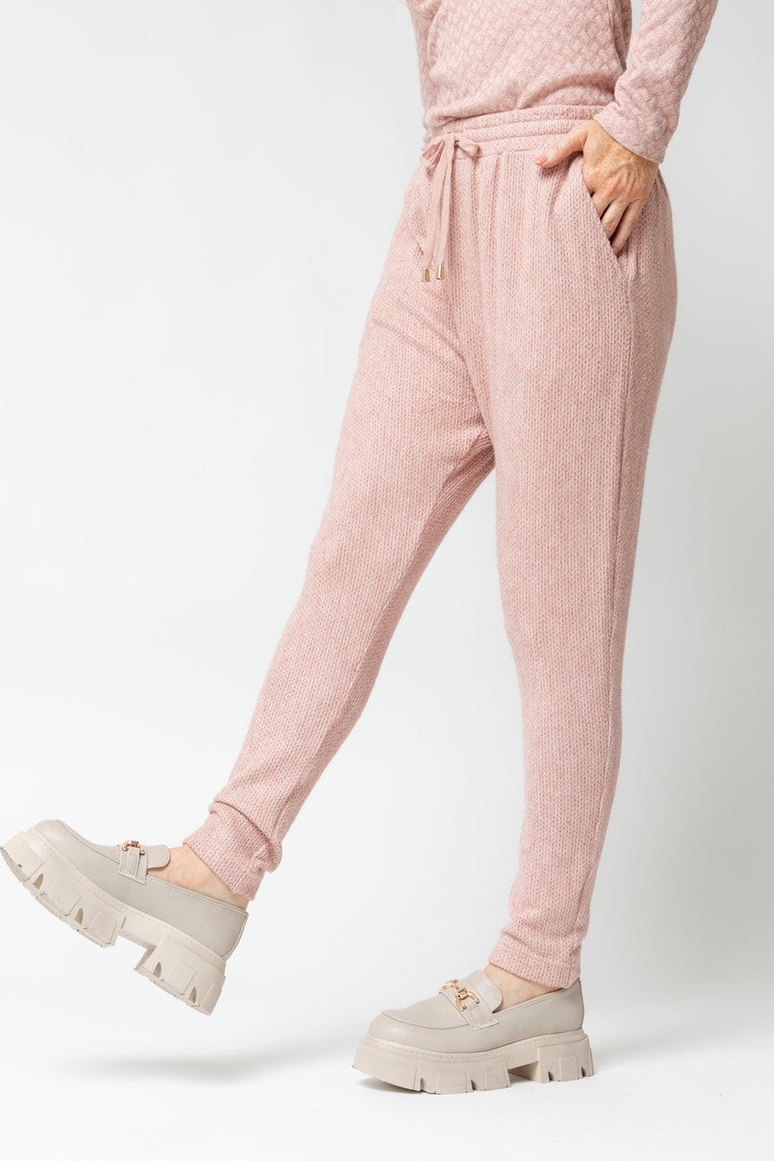 Cable Lounge Pant In Pink