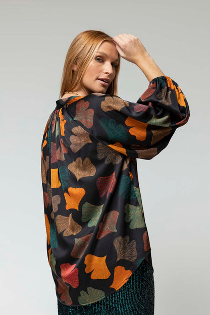 Black Leaf Bailey Blouse