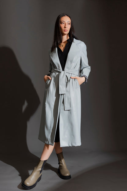 Blue Ultra Trench Coat - Sale