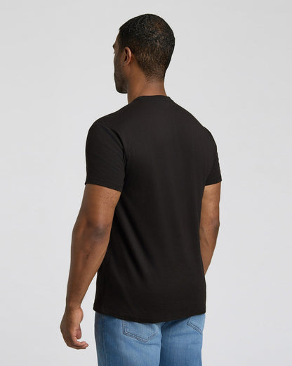 All Black Short Classic Crew Neck 3-Pack