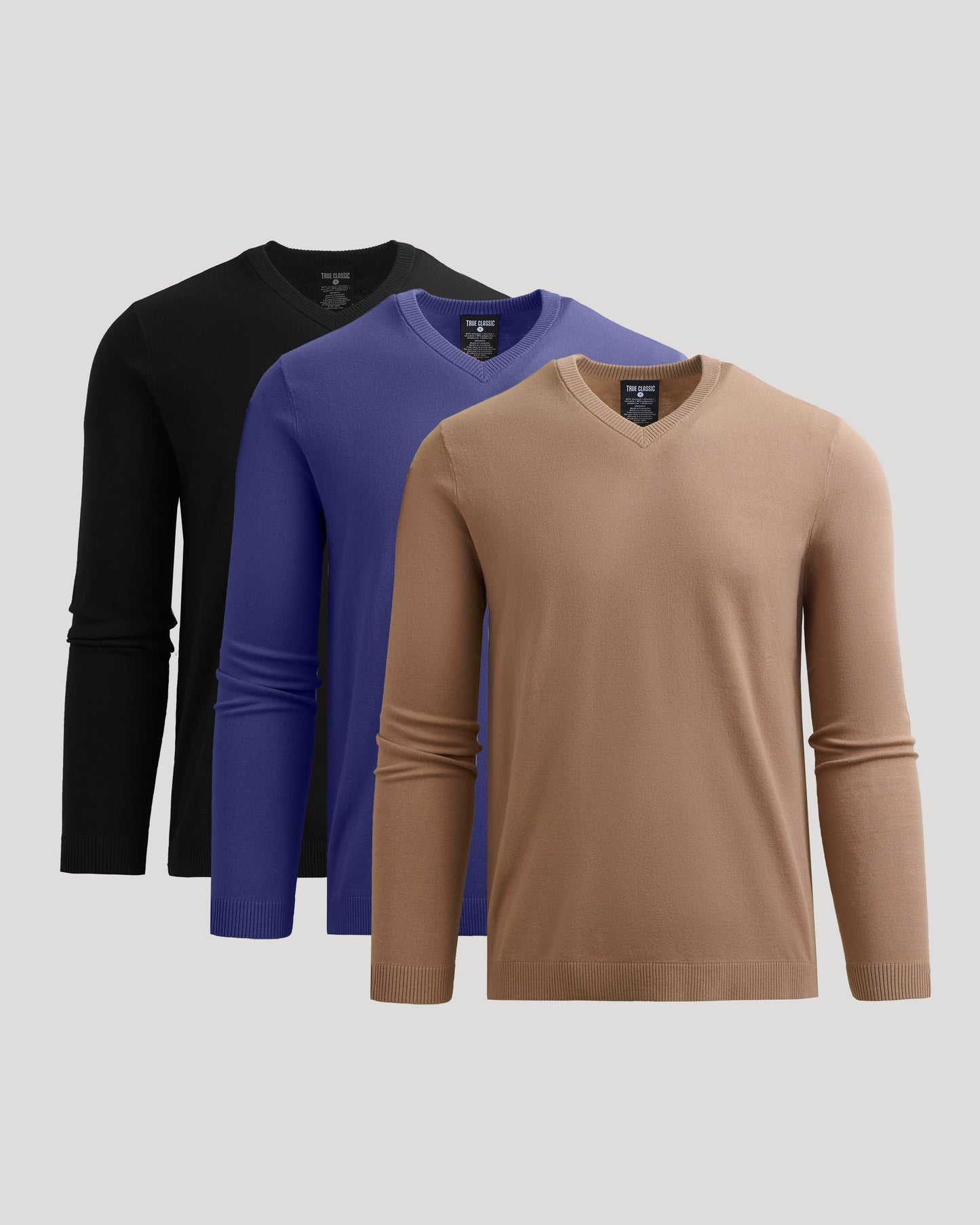 Dressy V-Neck Sweater 3-Pack
