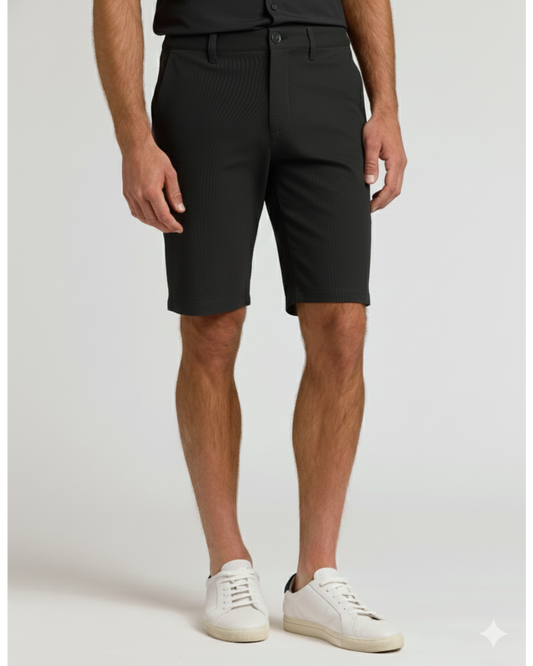 9" Black Chino Shorts 2.0