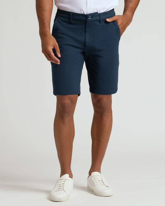 9" Navy Classic Chino Shorts 2.0