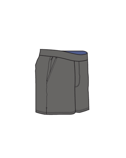 Black 2 In 1 Training Short