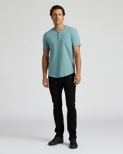 Citadel Heavyweight Curved Hem Henley