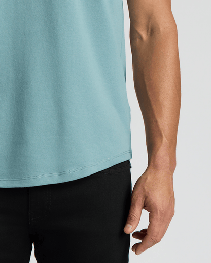 Citadel Heavyweight Curved Hem Henley