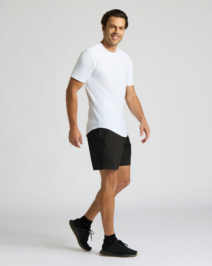 Active Curved Hem Crew 3-Pack