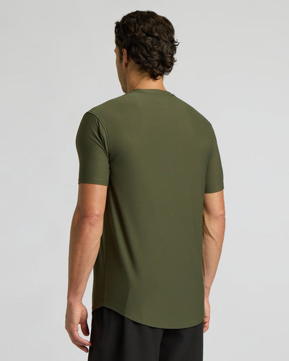 Grove Active Curved Hem Crew