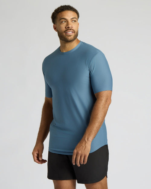 Bluefin Tall Active Curved Hem Crew