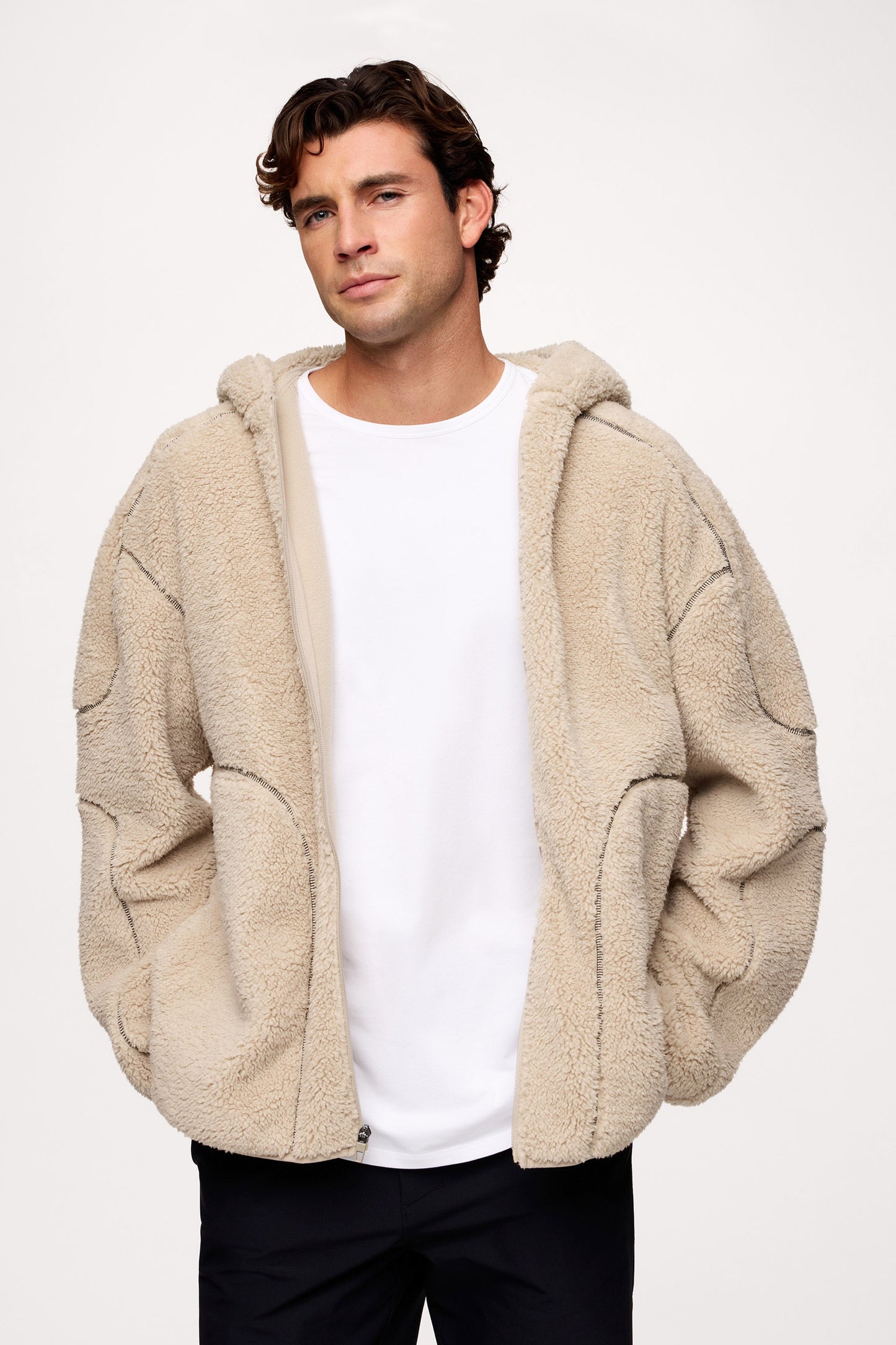 Summit Sherpa Zip-Up | Dune