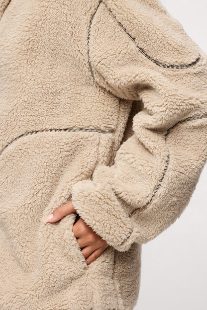 Summit Sherpa Zip-Up | Dune