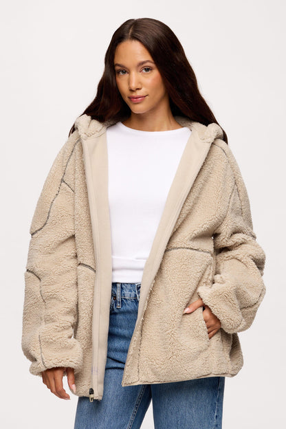 Summit Sherpa Zip-Up | Dune
