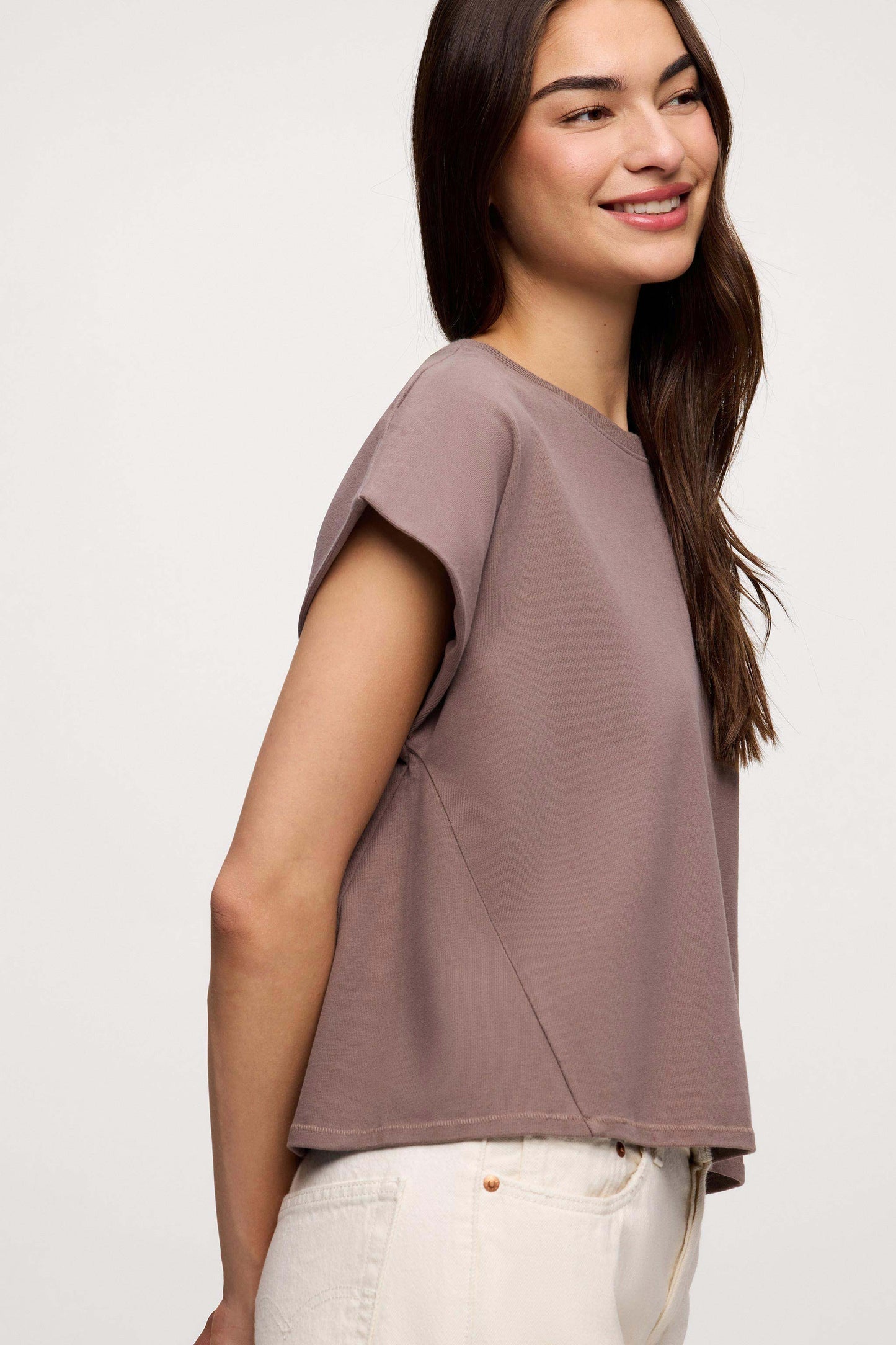 Swing Muscle Tee | Cocoa