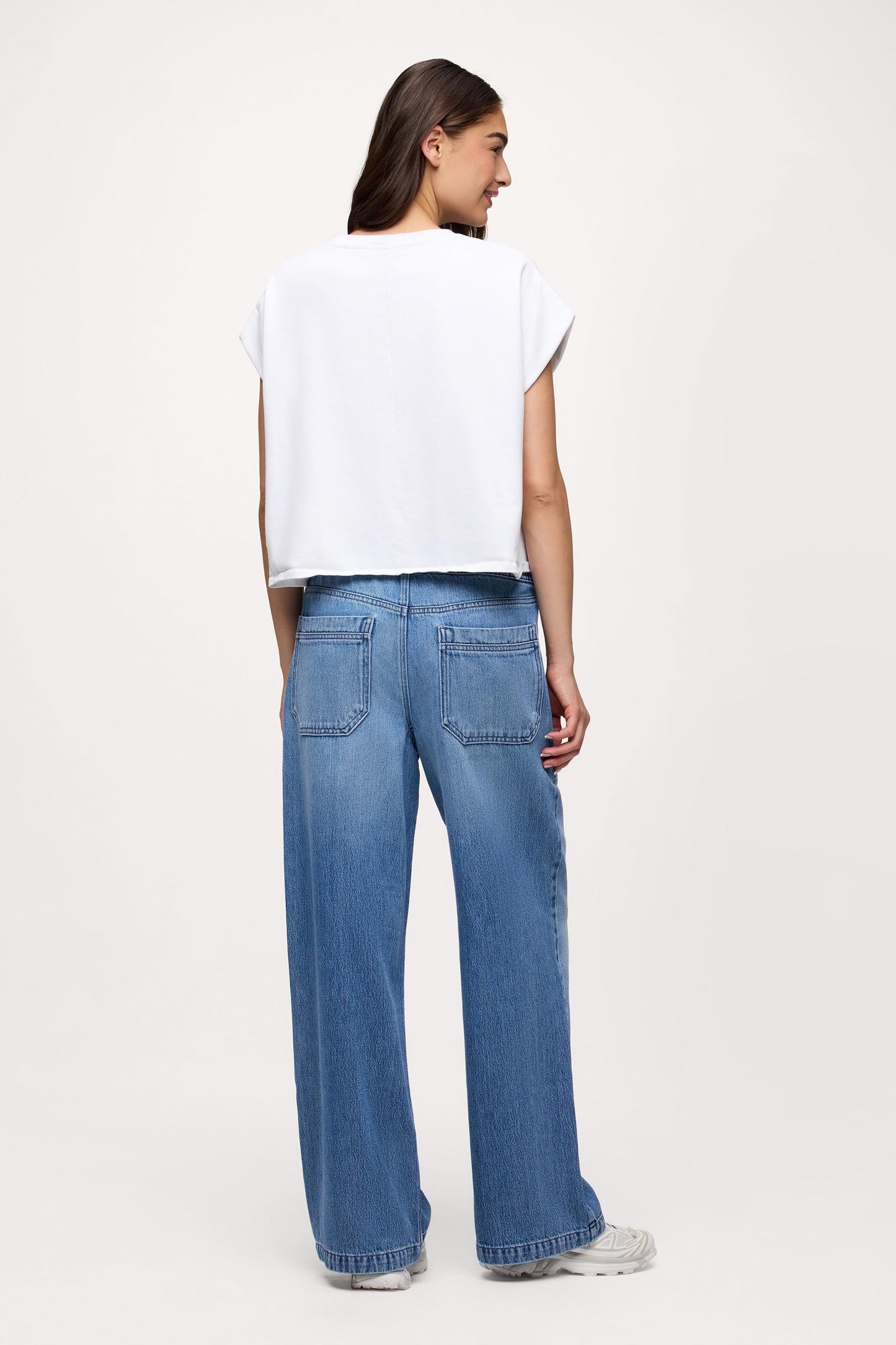 Swing Muscle Tee | White