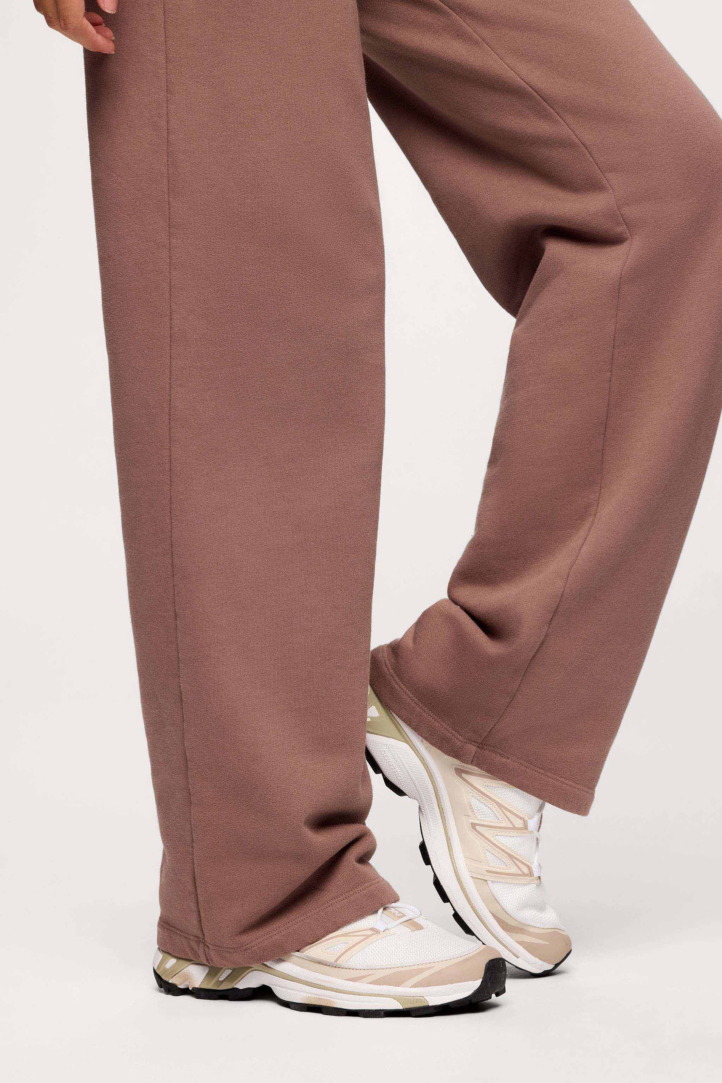 Core Fleece Wide Leg Sweatpant | Cocoa