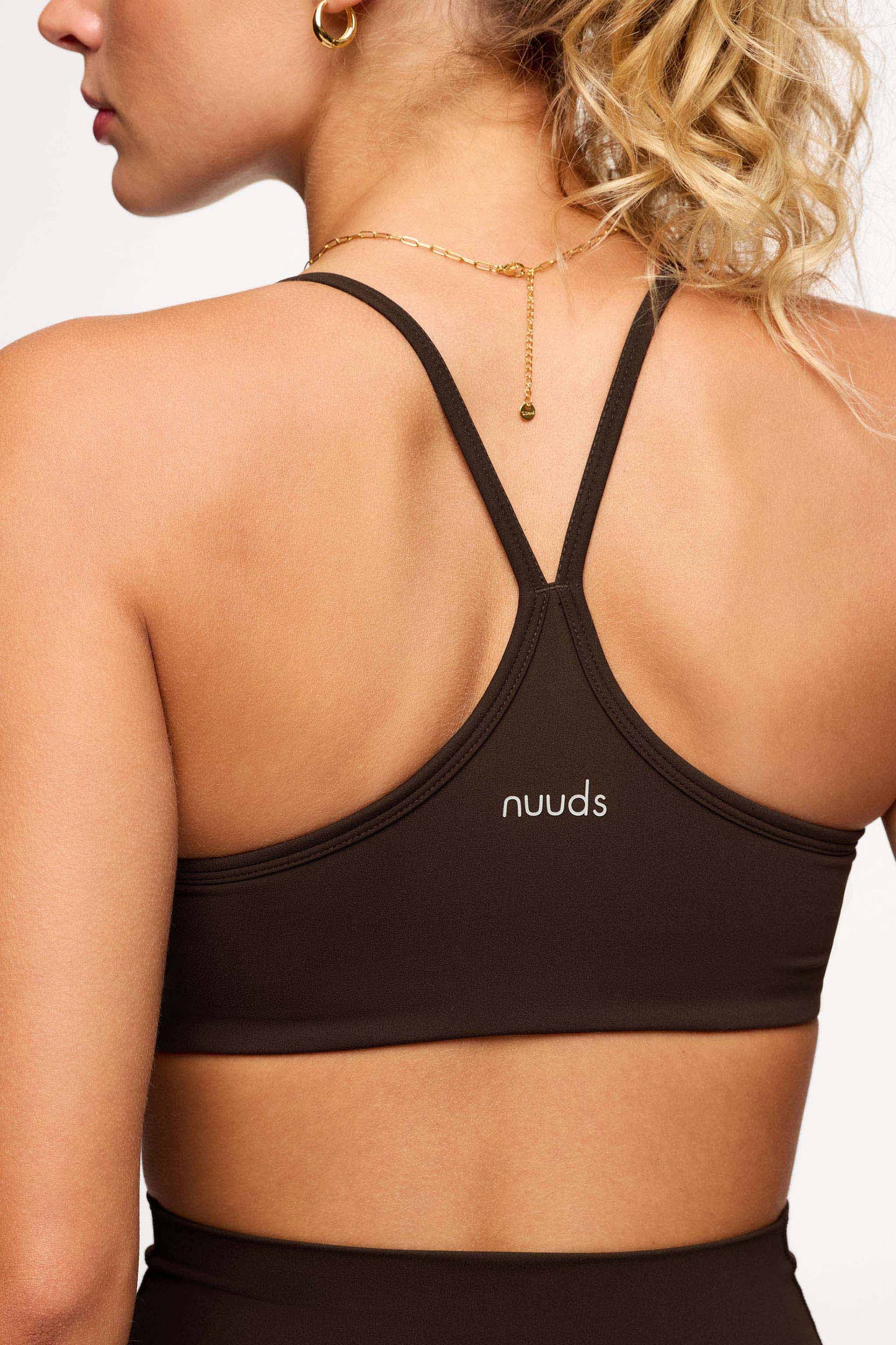 Motion Racer Sports Bra | Espresso