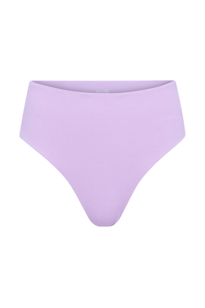 High Waist Bikini Bottom | Crispy Orchid