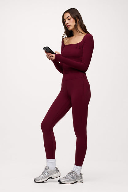 Motion Legging with Pocket | Ruby