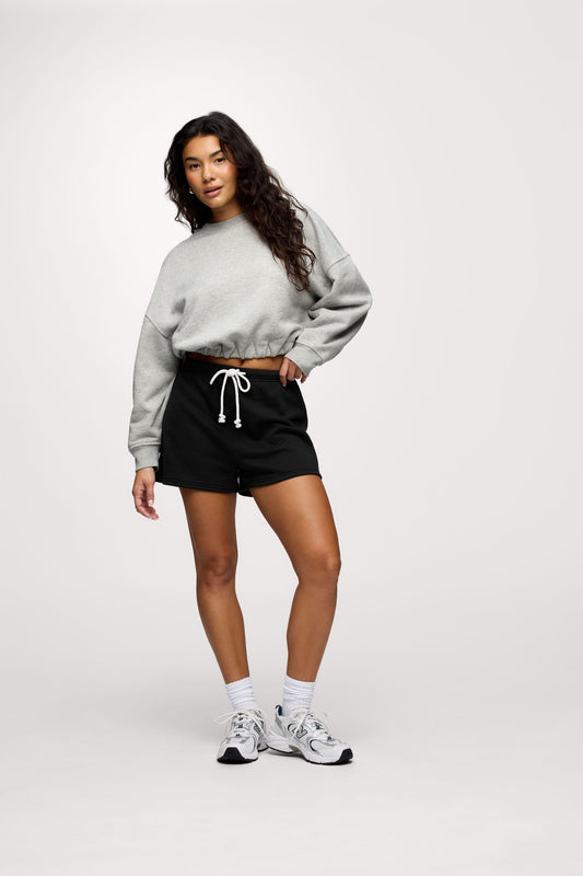French Terry Short | Black