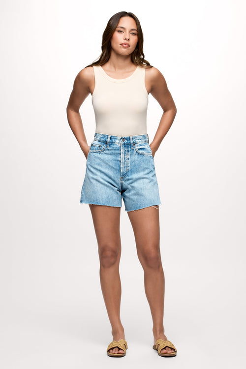 5" A-Line Vintage Cut-Off Short | Addison