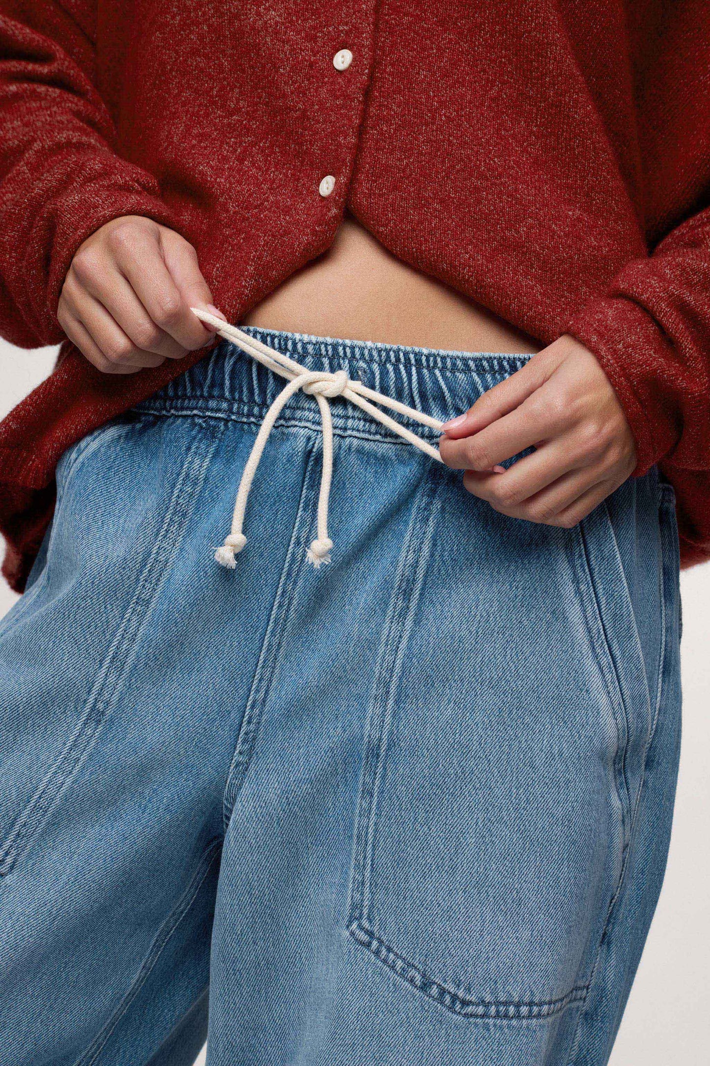 Pull-On Denim Pant | Athens