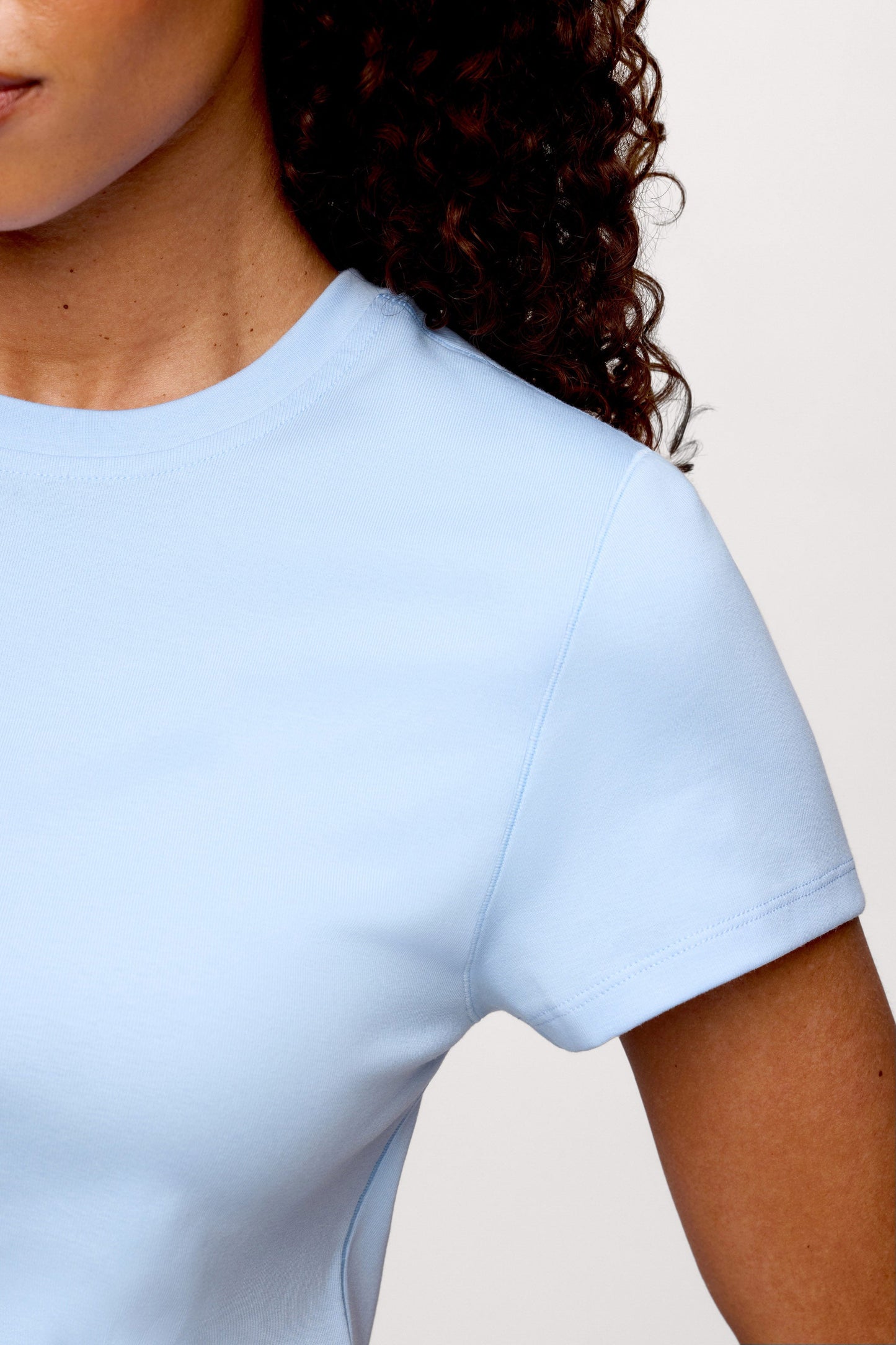 Shrunken Tee | Sky