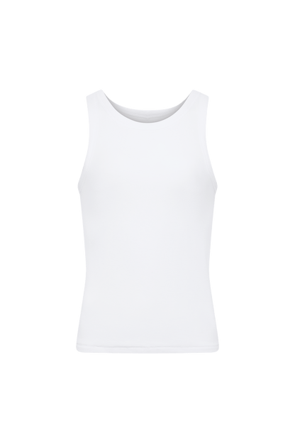 Slinky Rib Tank | White