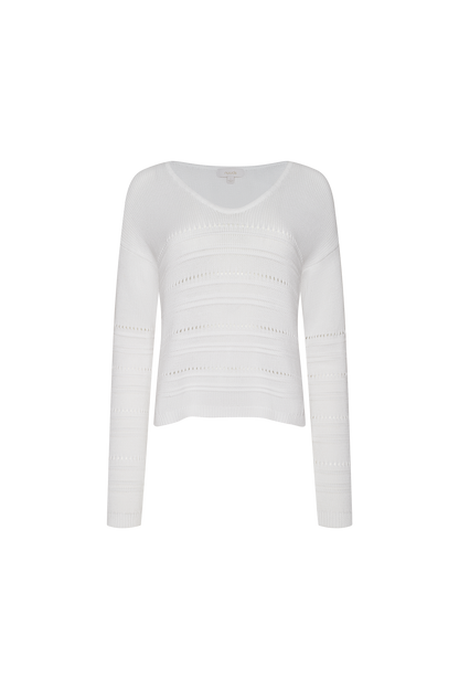 Newport Sweater | White